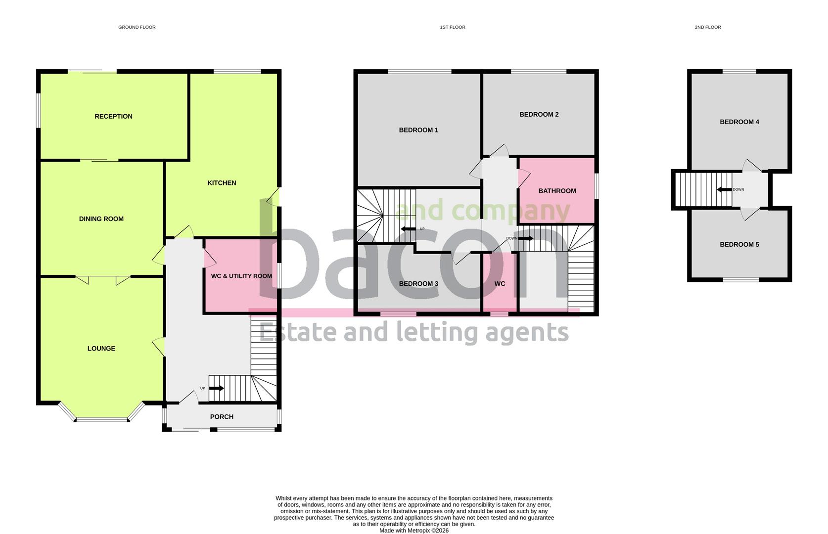 Floor Plan | House - Detached | Church Road, Worthing | For Sale
